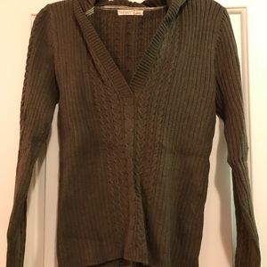 Brown Old Navy hooded sweater